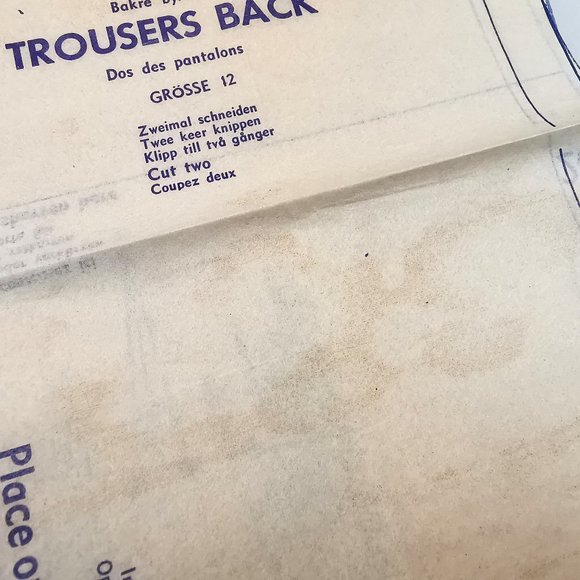 70s Style Sewing Pattern 2894 Girl's Chest 30 - Picture 4 of 5